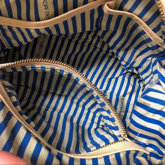 Rebecca Minkoff MAB satchel bag in peachy cream - Picture 12 of 16